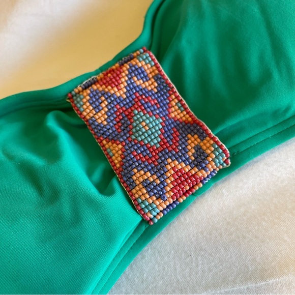 NWOT Emerald Green Aerie Bikini Top - Picture 6 of 8